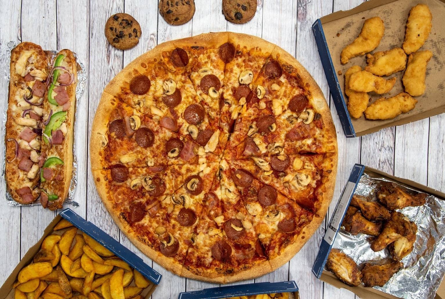 Four Star Pizza Waterford delivery Dublin Uber Eats