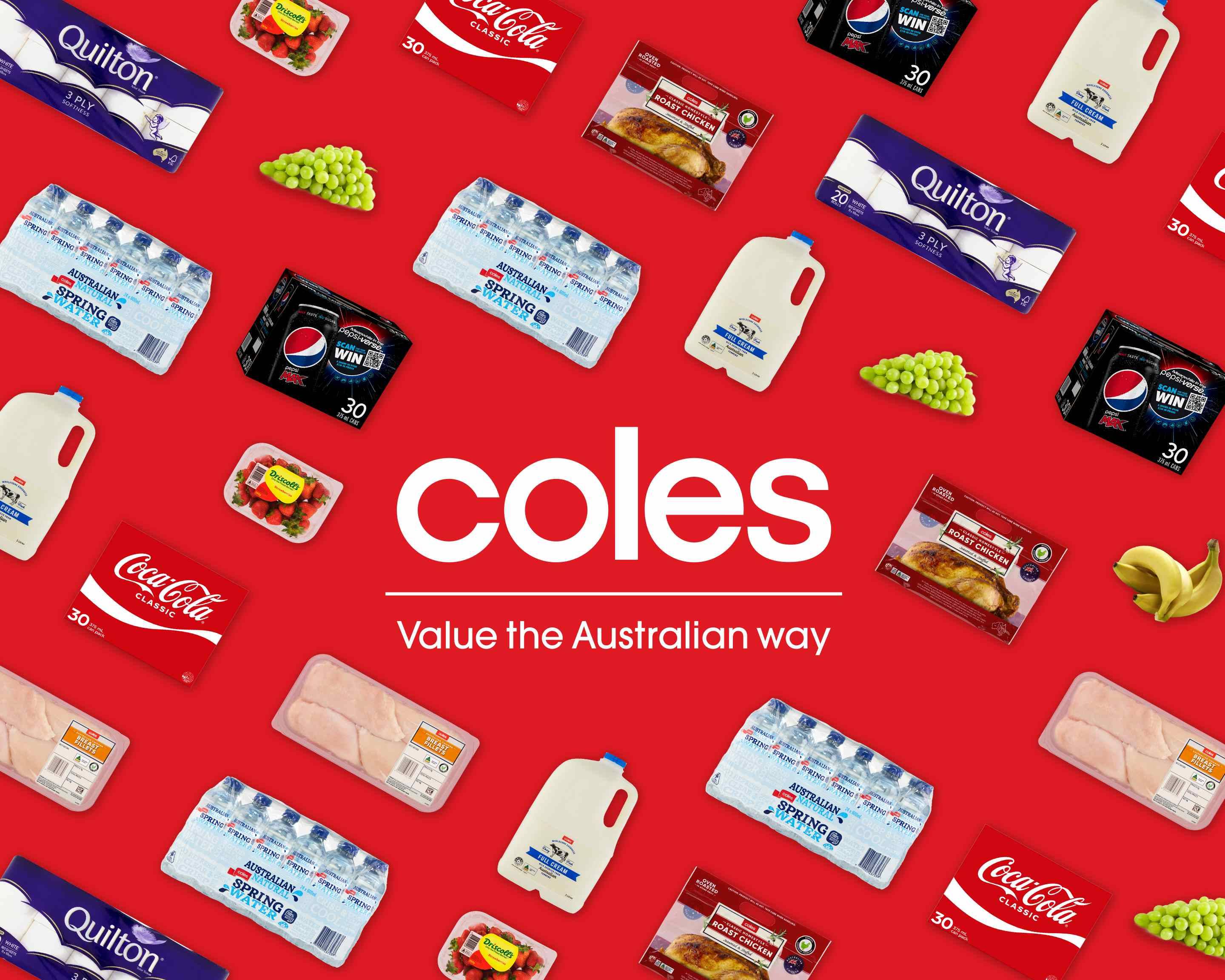 Coles (Racecourse) Menu Takeout in Launceston Delivery Menu & Prices