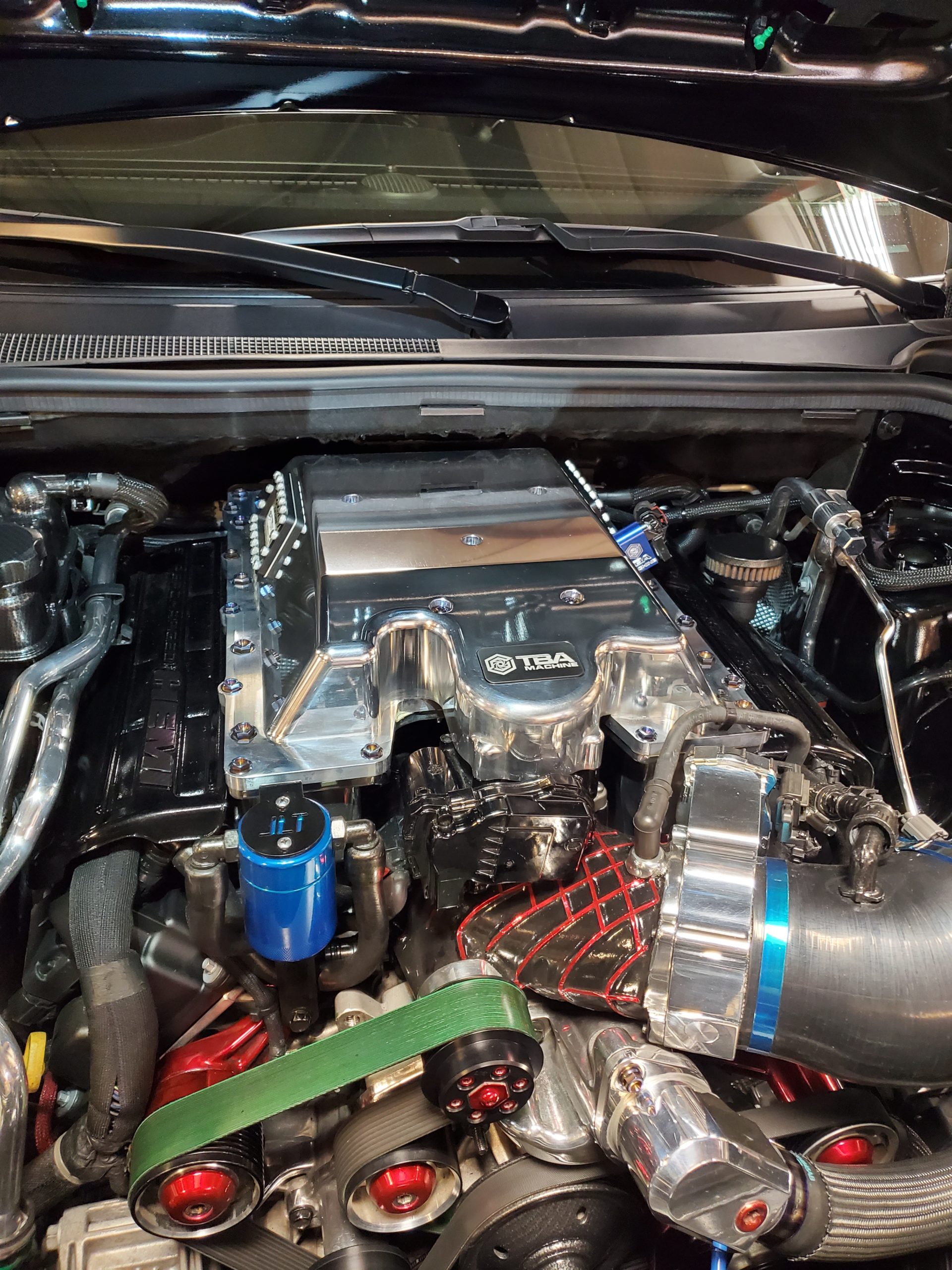 Diablo Supercharger Lid 2.4L/2.7L TBA Machine