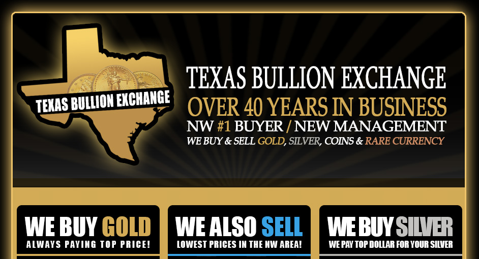 Texas Bullion Exchange Northwest Houston Dealer