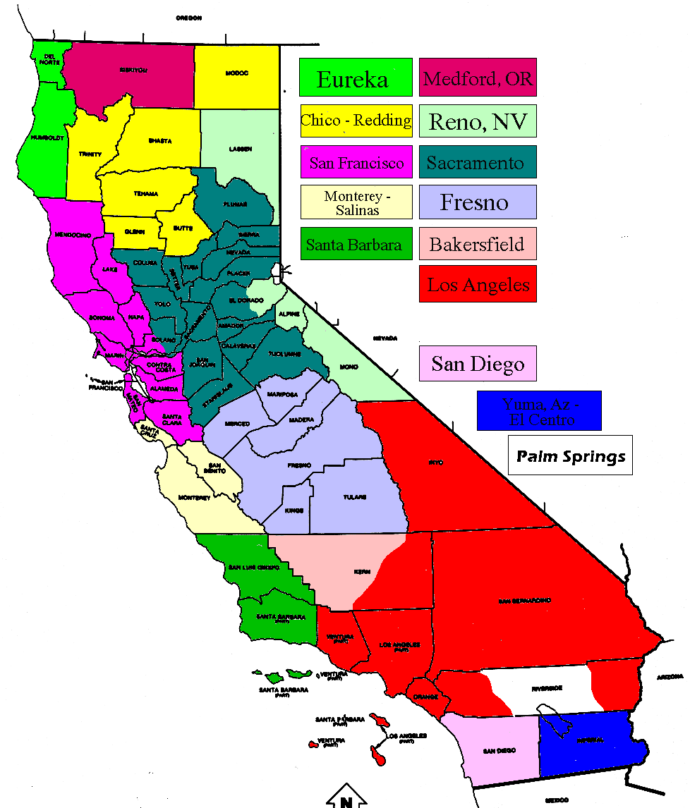 TV Market Maps