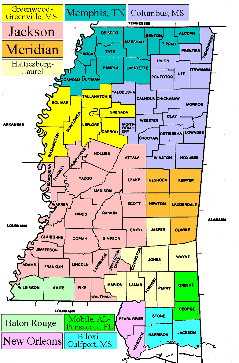 TV Market Maps