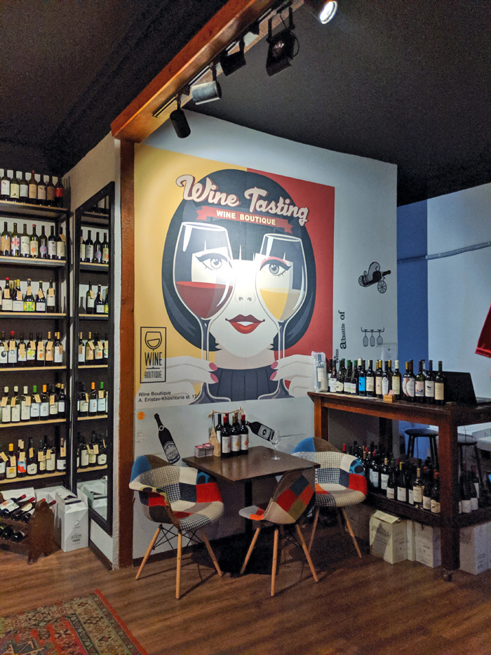 Wine Boutique TBILISI LOCAL GUIDE Wine Shop