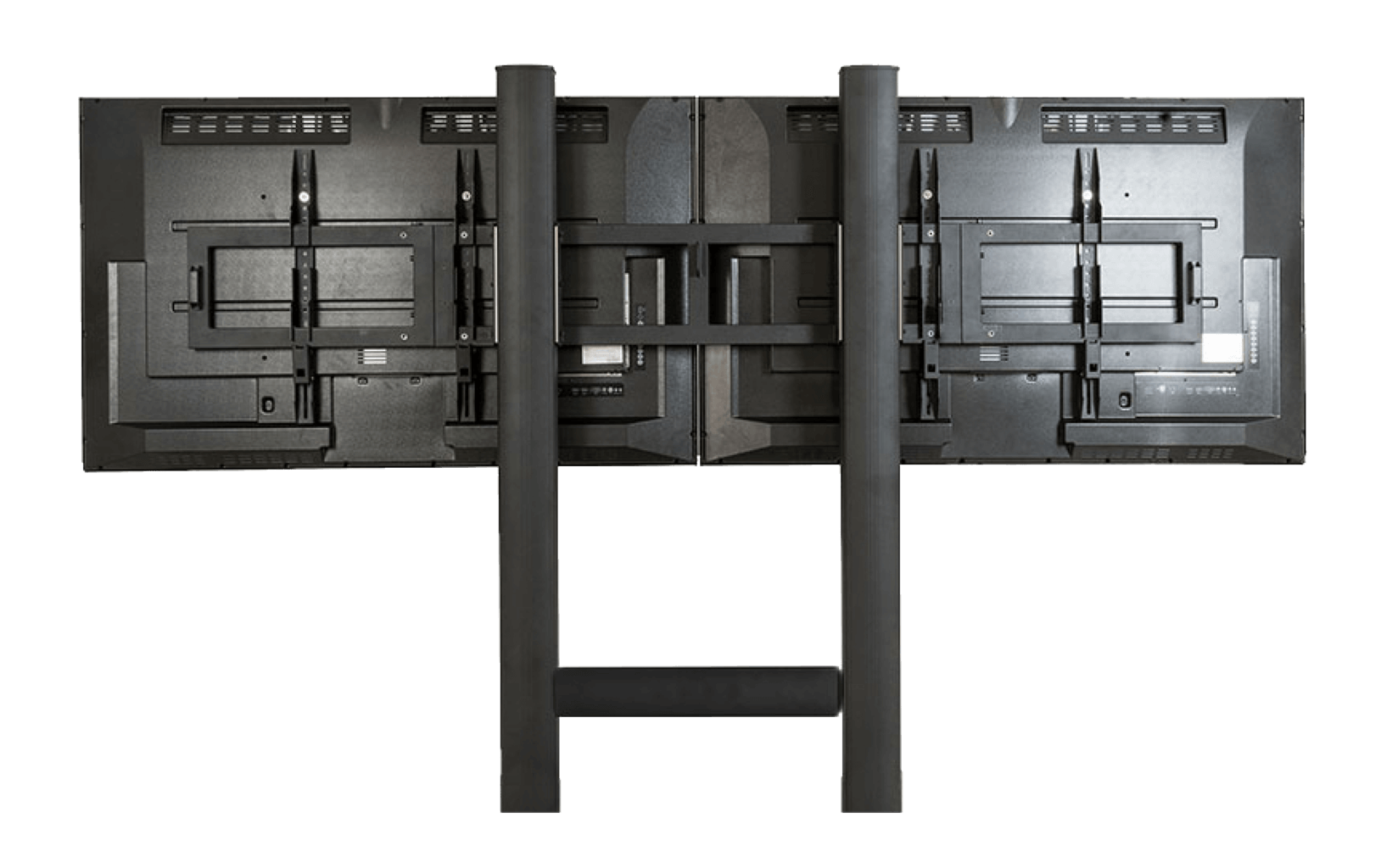 Wall Mount Fixed Height Dual Screen System - TouchBoard