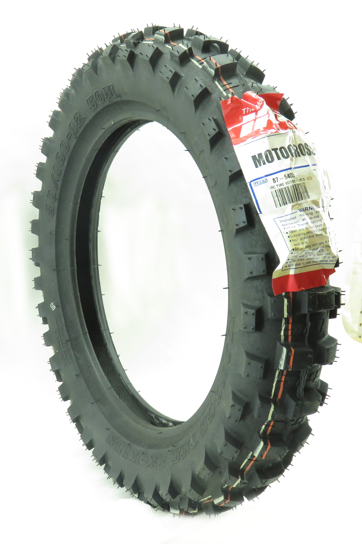 IRC IX 12in REAR tire W875405 Wheels and Tires KLX 110 & DRZ