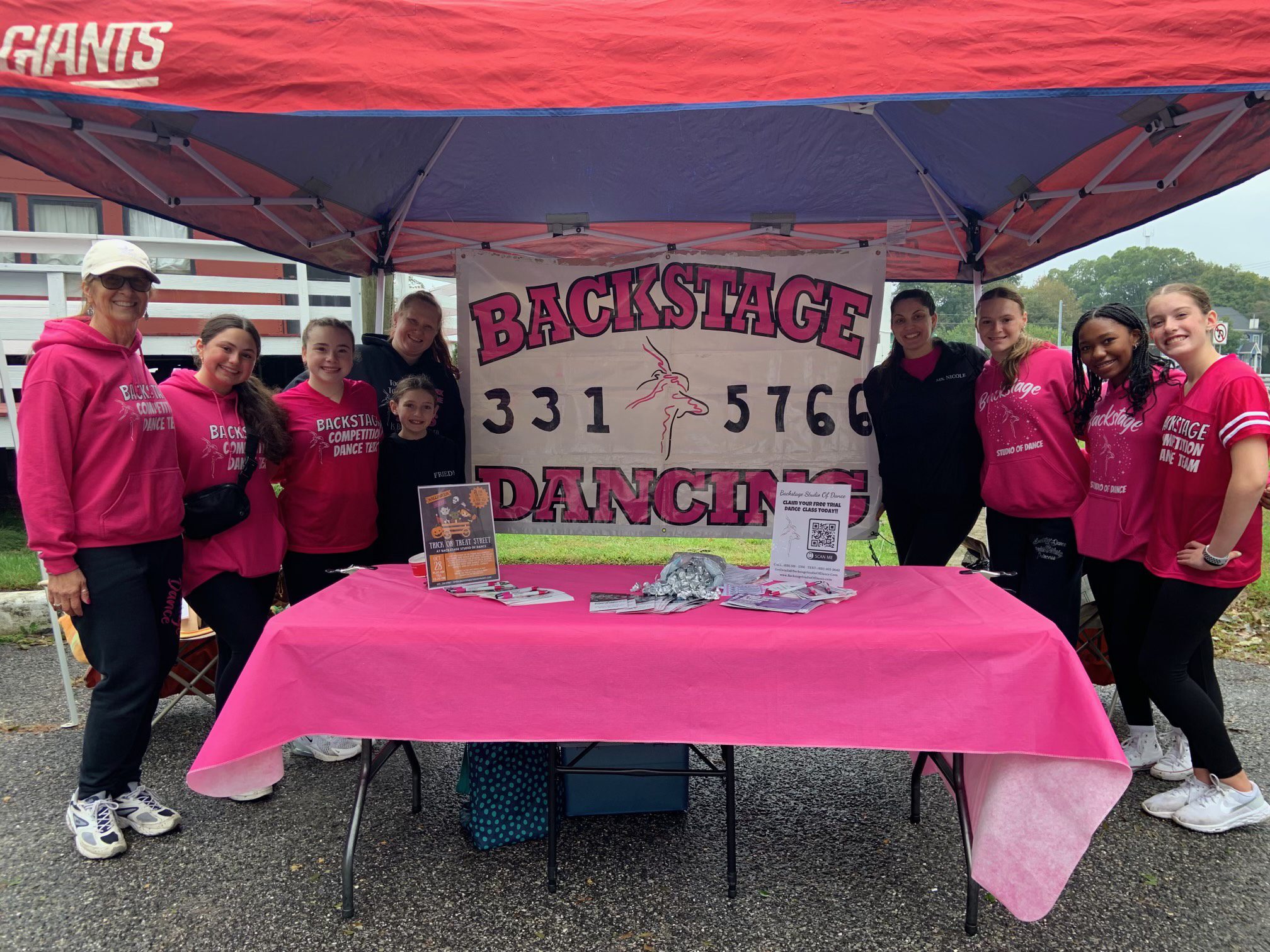 Rainy skies, bright smiles Port Jeff Station/Terryville chamber