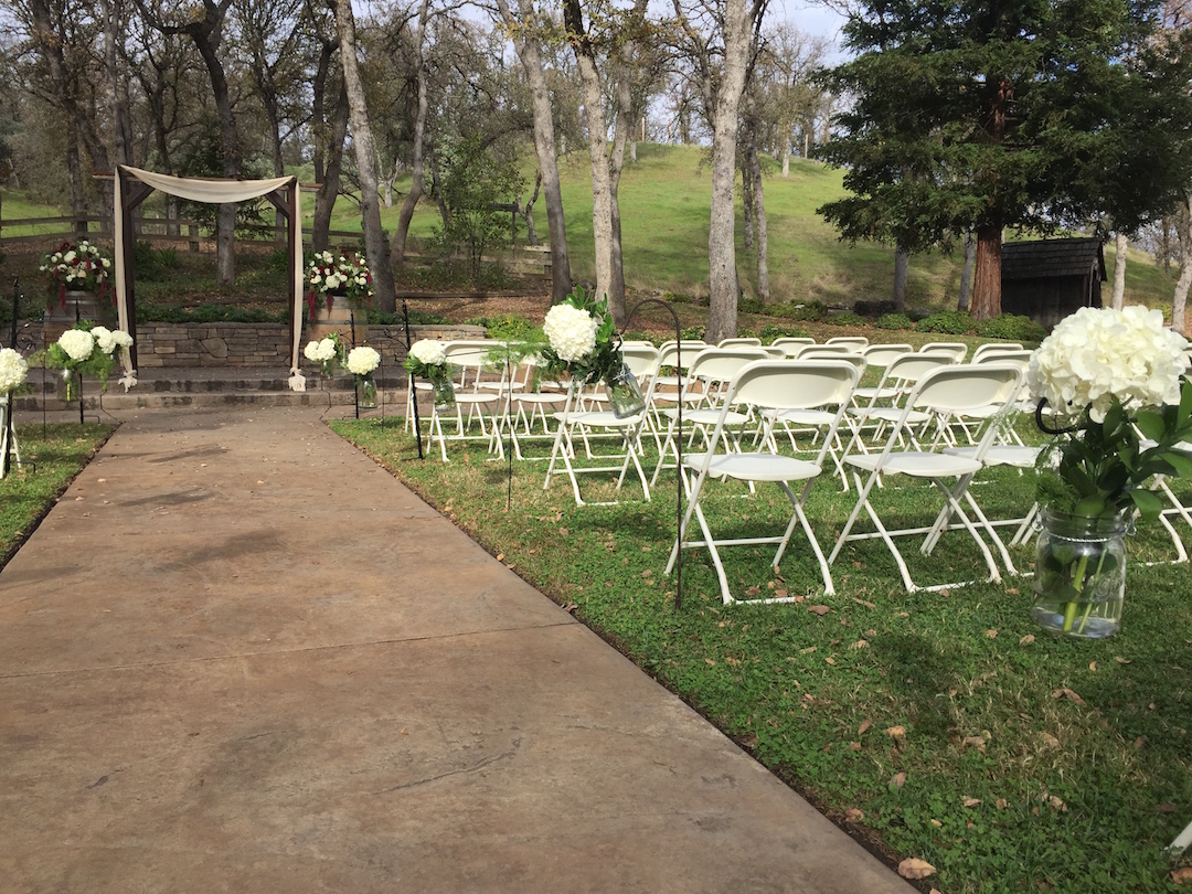 11/12/16 DJ and Ben Redding Wedding Venue, Redding Outdoor Wedding