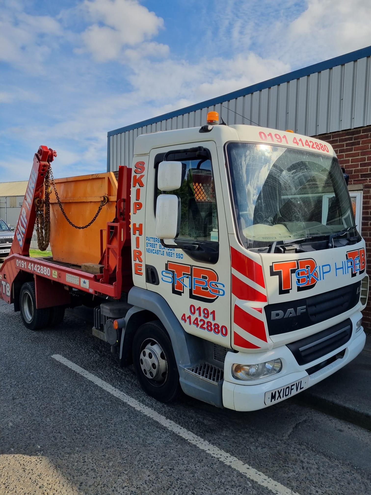 Skip Hire Blaydon TB Waste Management