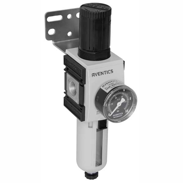 Aventics 1/2" Air Filter Regulator Control Air Pressure and Remove Water