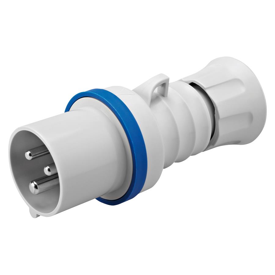 Blue Commando Plug 16A 230V Male fitting 230V 16A Plug