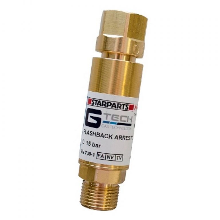 Oxygen Flashback Arrestor NonResettable Oxygen FBA