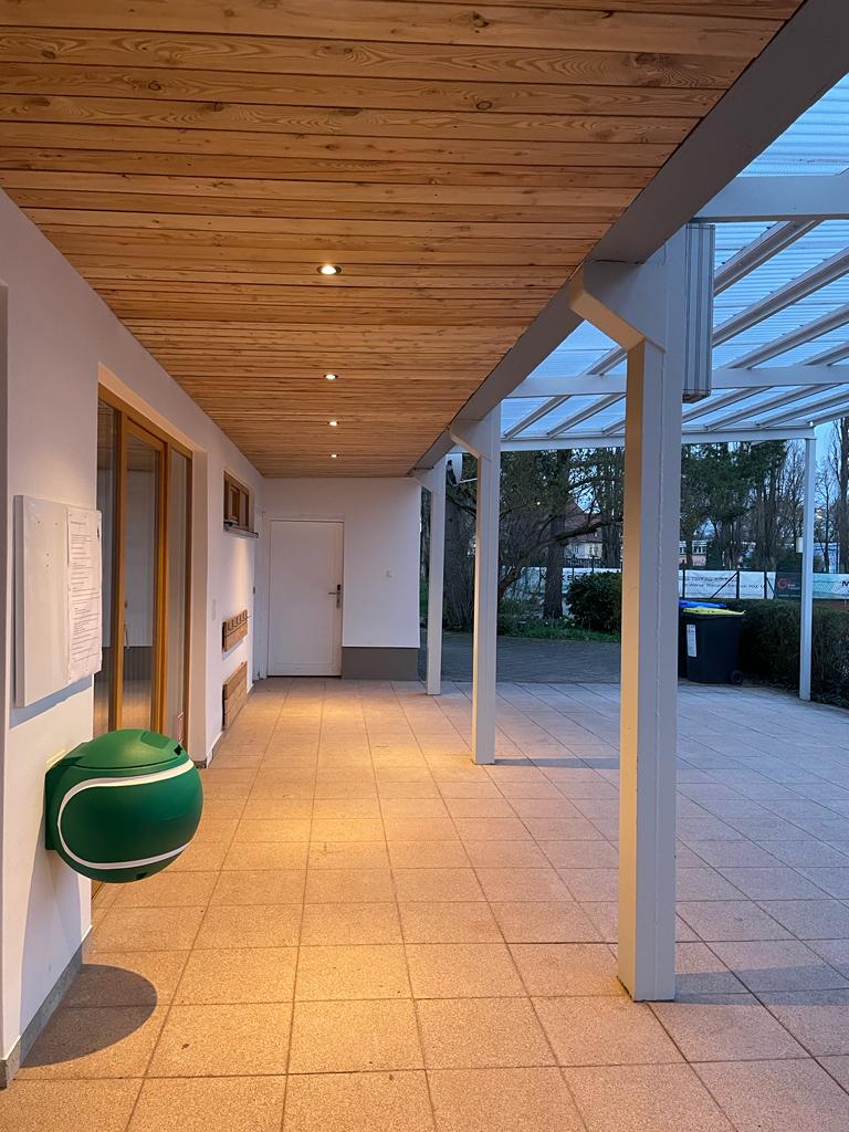 Letzter Schliff für großartiges Clubhaus und faszinierende Plätze und Arbeitseinsatz am kommenden Samstag