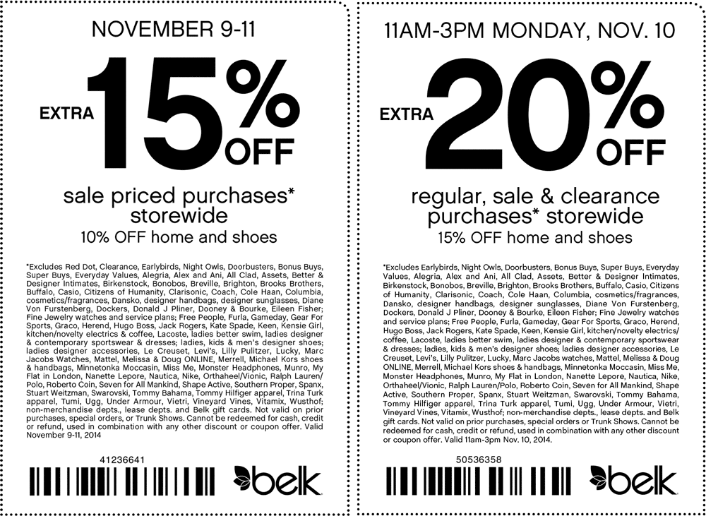 Belk June 2020 Coupons and Promo Codes 🛒