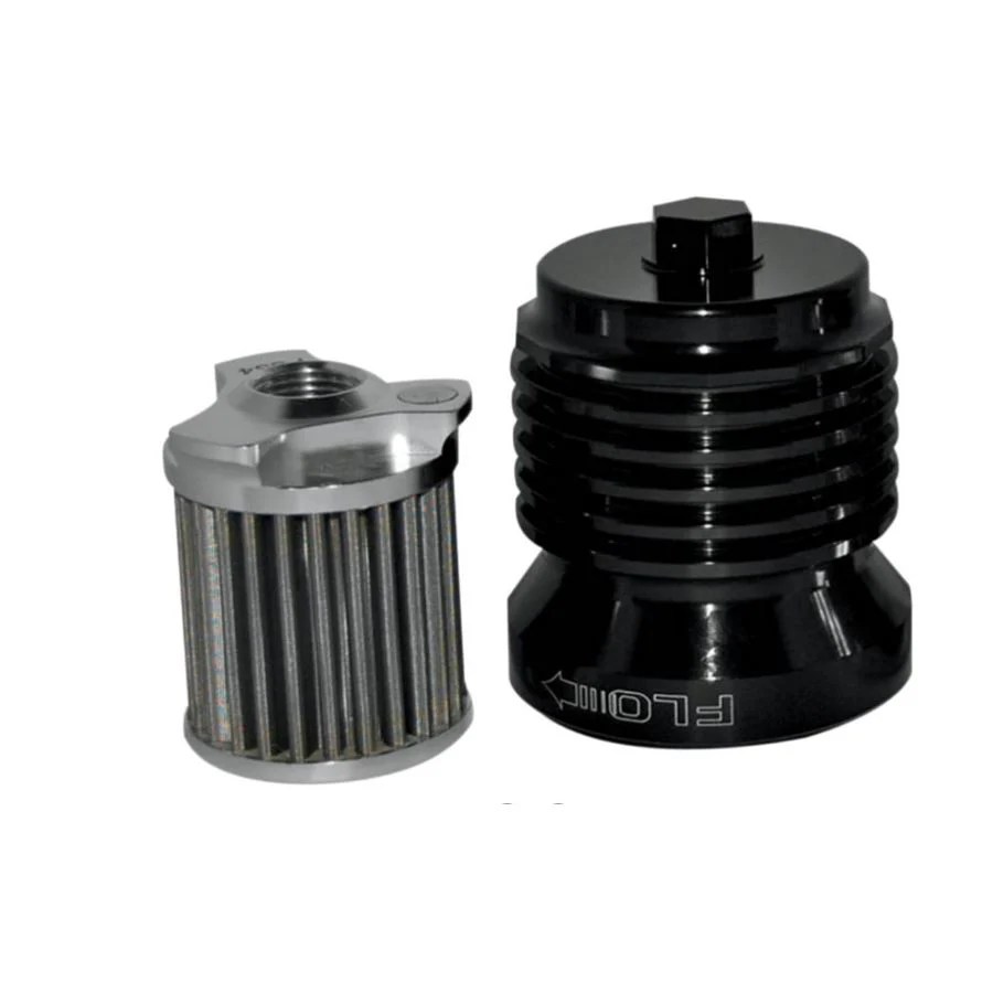 PC Racing Reusable Oil Filter For Harley 19802023 Black TC Bros