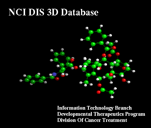 The National Cancer Institute 3d Structure Database