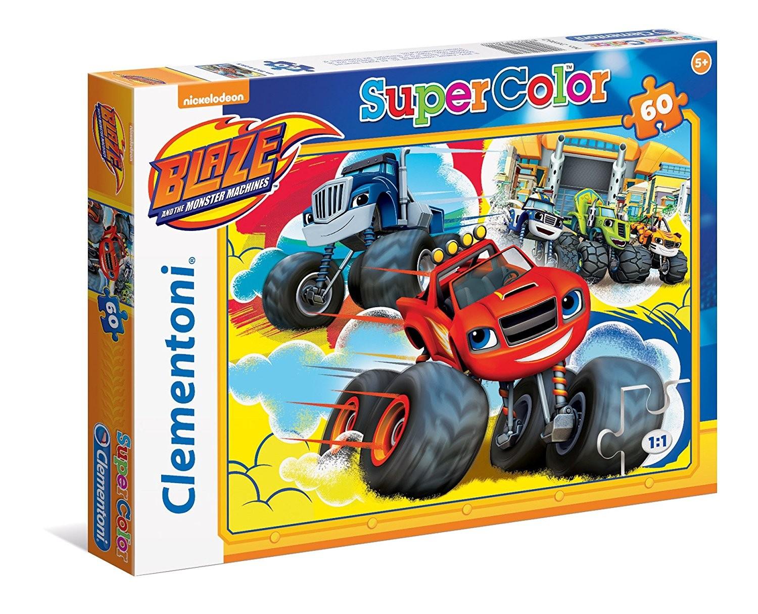 Puzzle Blaze And The Monster Machines, 60 Pezzi Tuttogiochi D'Amadio Srls