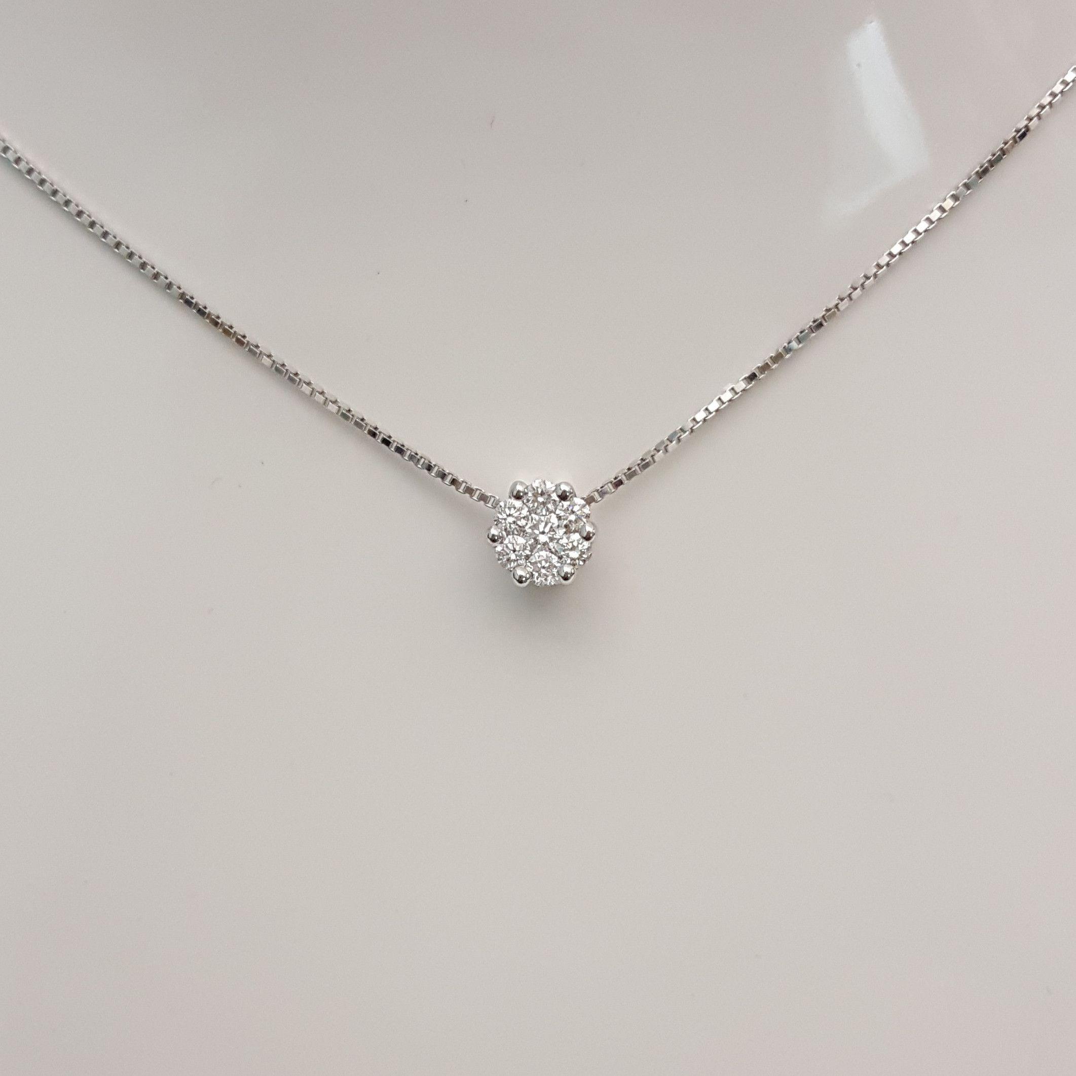 Collana punto luce invisibile PREZIOSA DI FLORIO ALESSANDRO