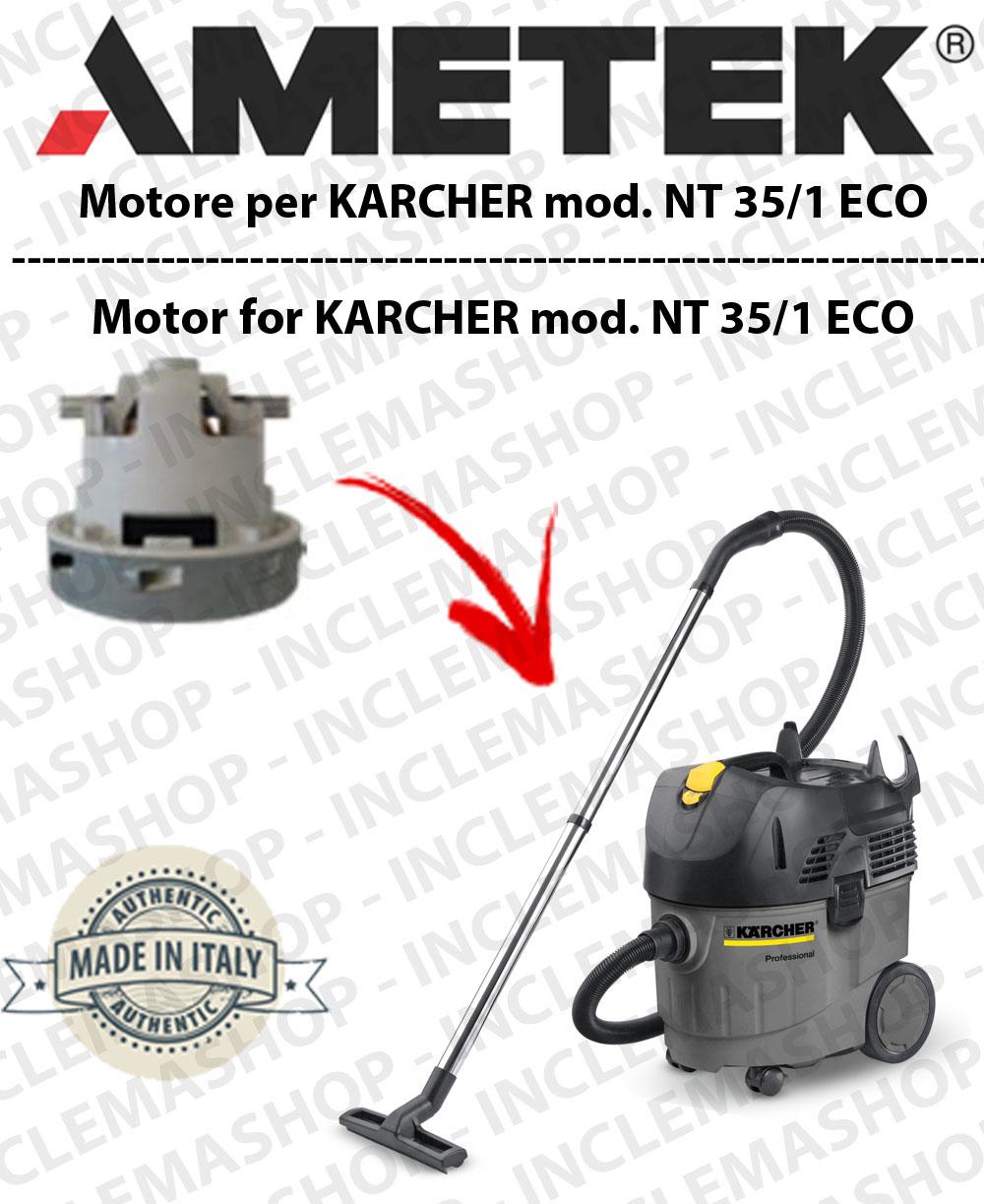 NT 35/1 ECO automatic AMETEK vacuum motor for vacuum cleaner KARCHER com