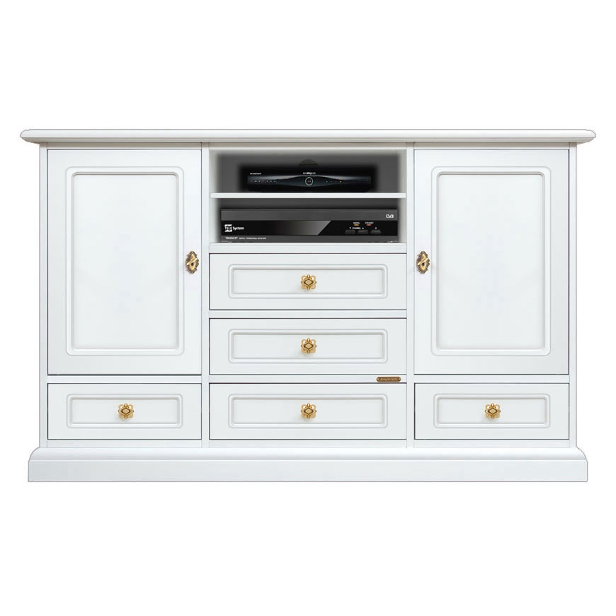 Credenza porta tv alta laccata Arteferretto StyleDesign by ArteFerretto