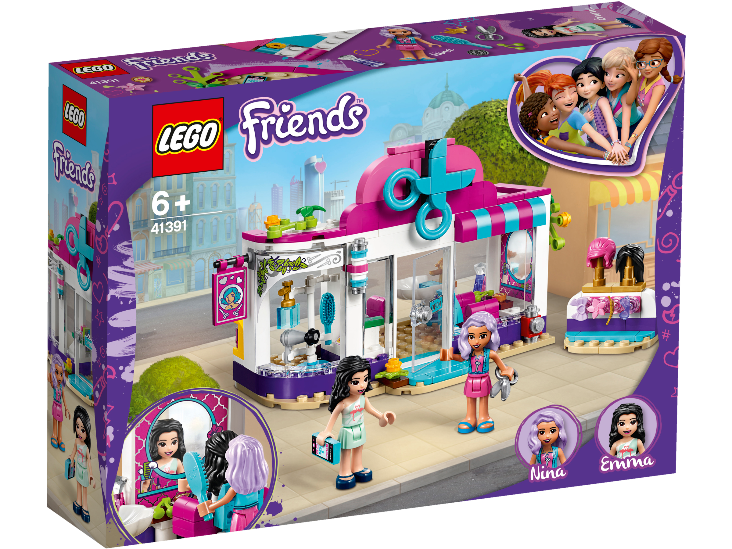 LEGO FRIENDS IL SALONE DI BELLEZZA DI HEARTLAKE 41391