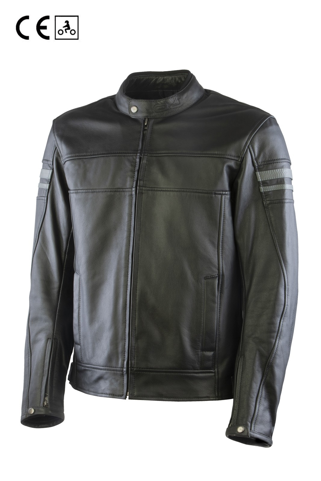 Giacca moto pelle OJ Legend Man Nero FERRO29 Online Store