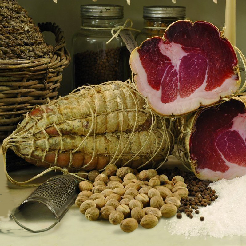 culatello, culatta, fiocco di culatello o fiocchetto, prosciutto crudo