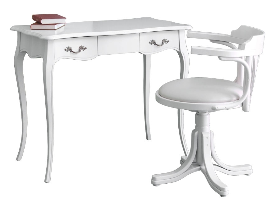 White desk and chair set FerrettoHome Ferrettohome by Veronastyle