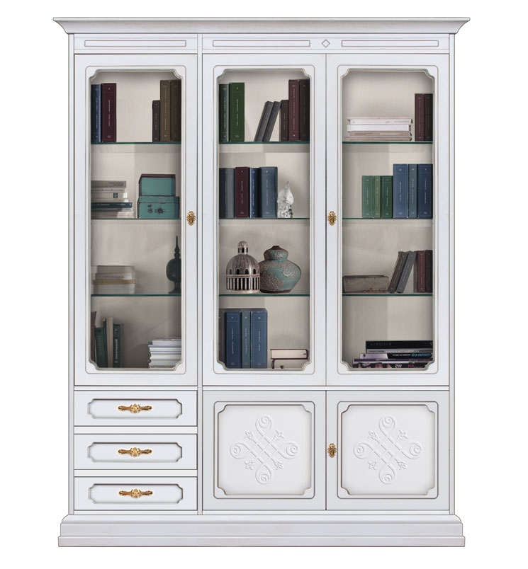 Vitrinenschrank aus Holz Frank Möbel by Arteferretto