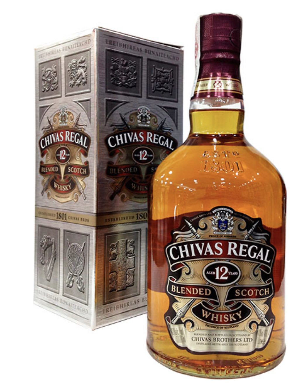 Chivas 12 Years Blended Scotch Whisky BeMa Wine