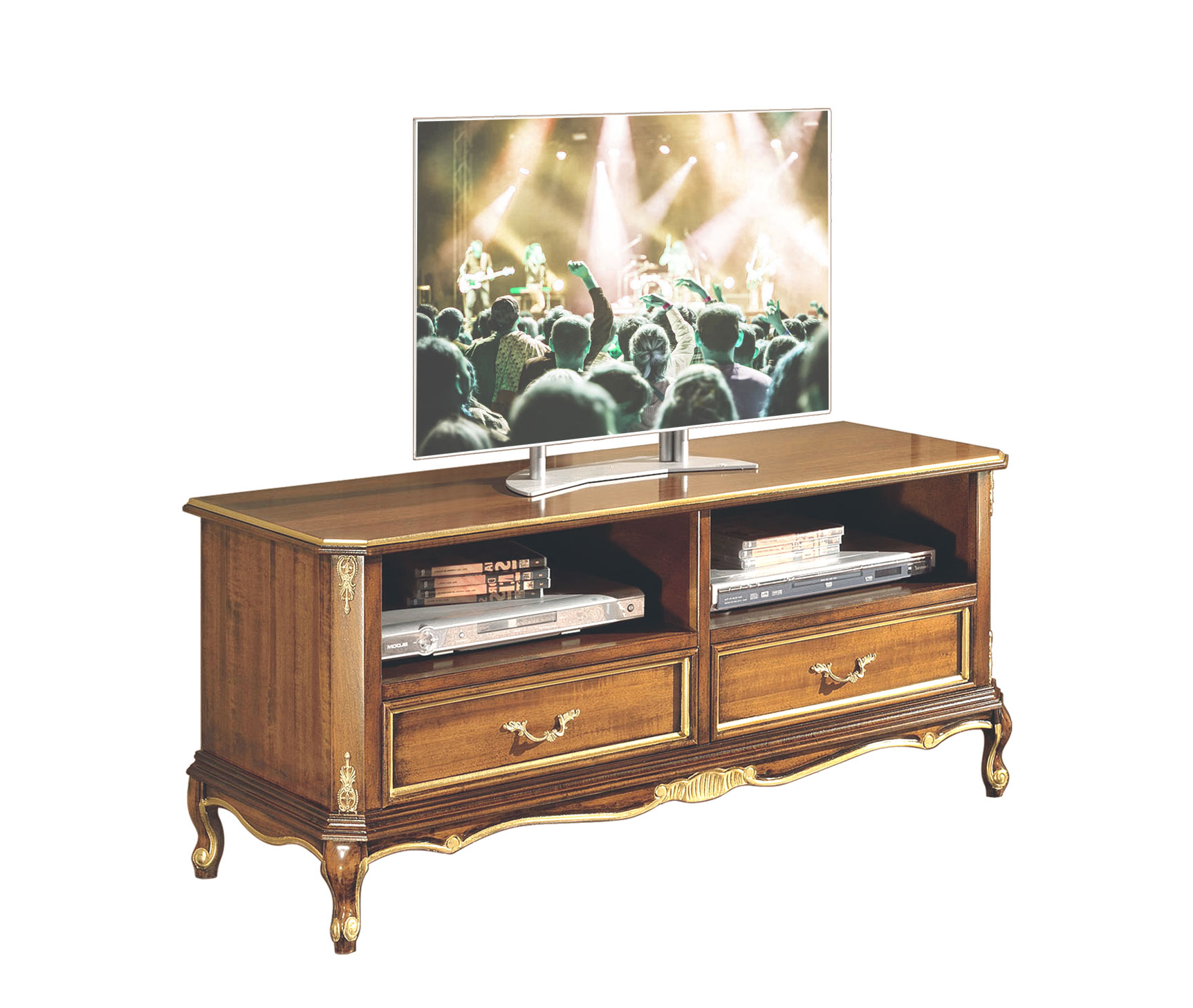 Petit meuble porte TV classique cm 120 La Maison Plus by VeronaStyle