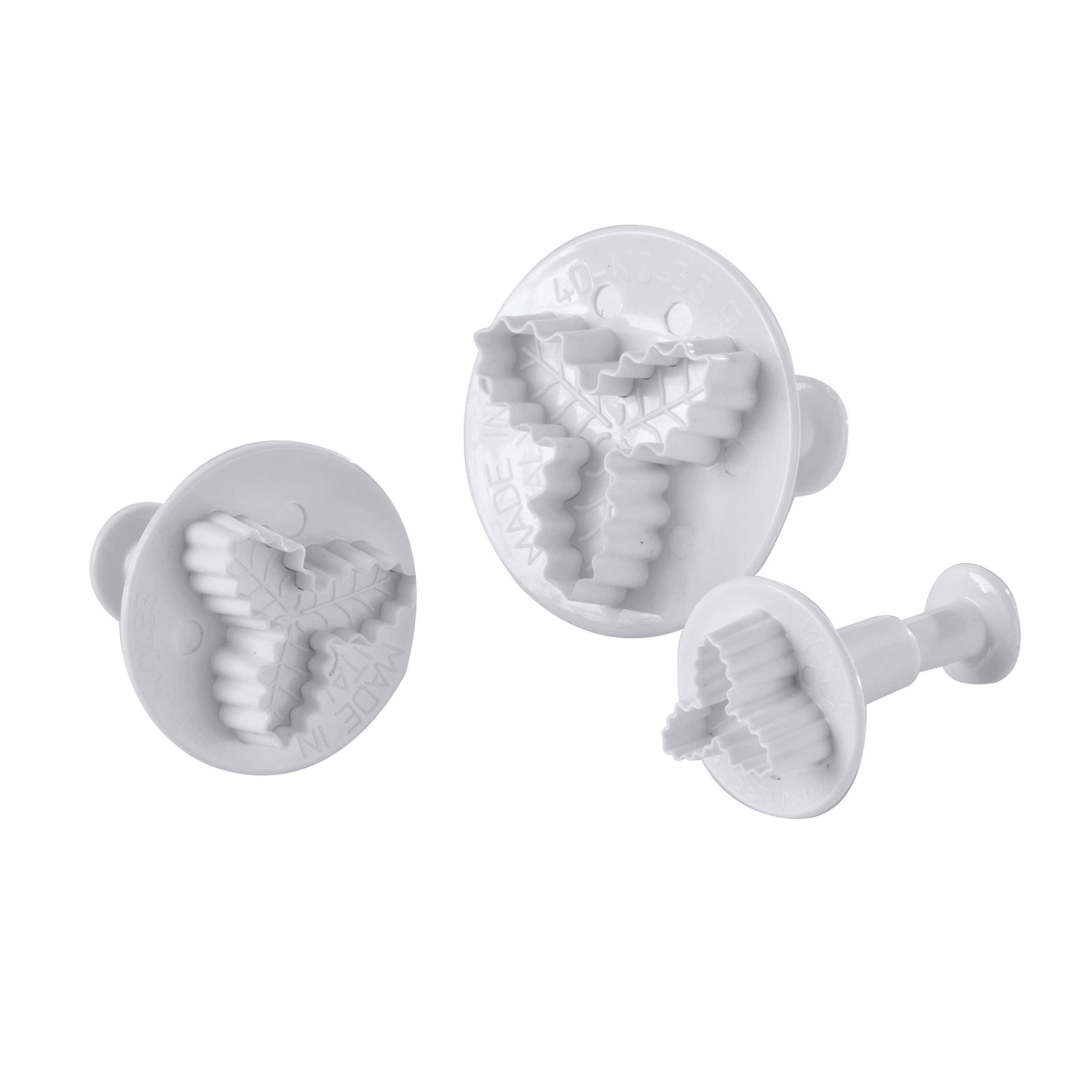 Sugar paste mould set Agrifoglio Martellato Martellato