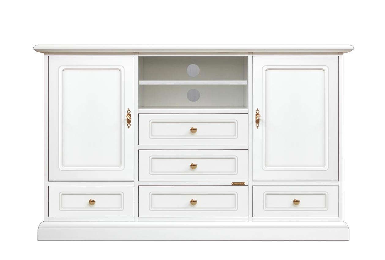 Credenza porta tv alta laccata Arteferretto Styledesign by Veronastyle