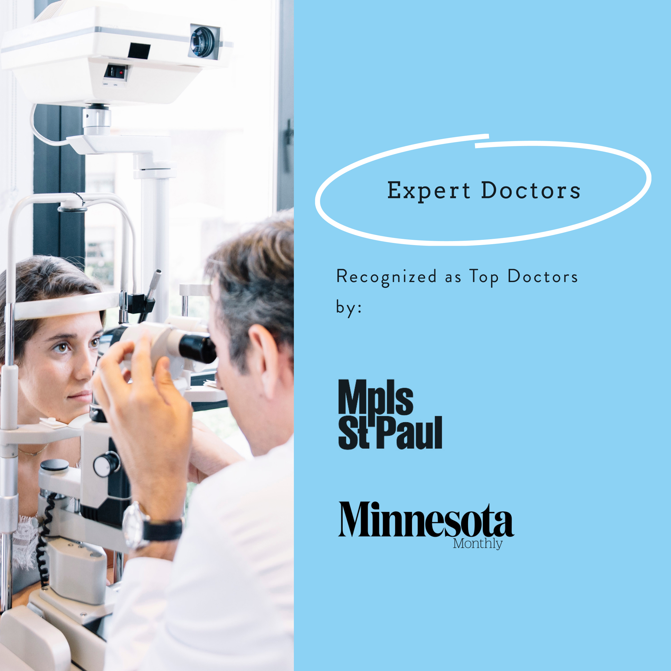 TCEC Dominates the MN eye care scene with 18 Top Doctors Recognitions