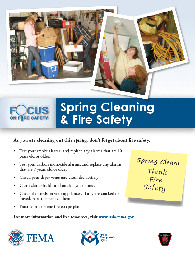 Spring Cleaning & Fire Safety Travis County Emergency Services District 10