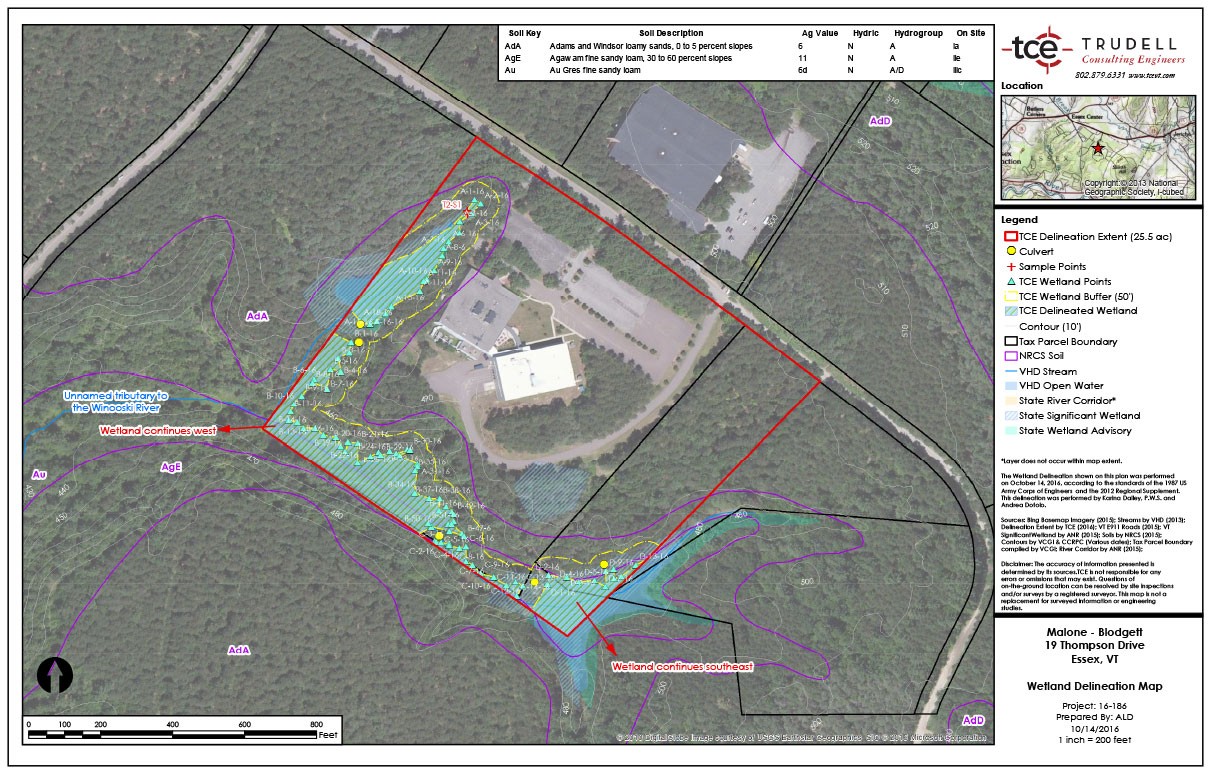 GISWetlandDelineationMap Trudell Consulting Engineers