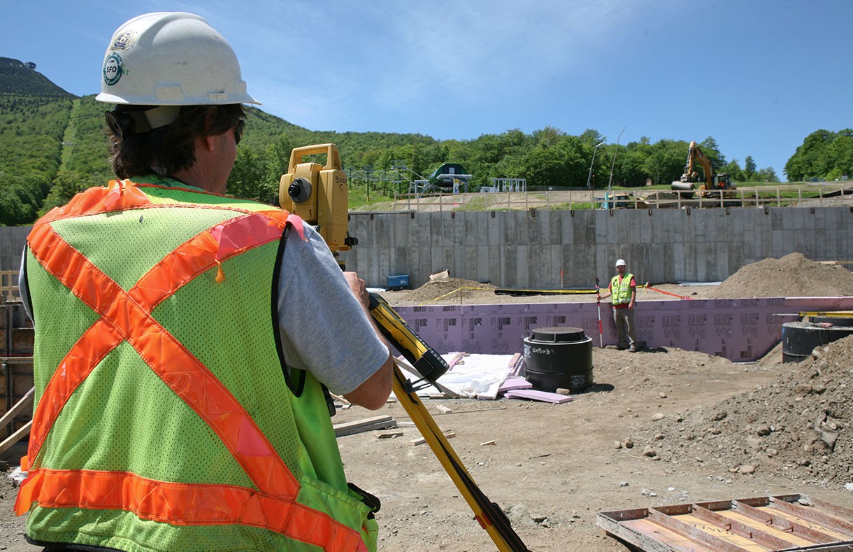 Vermont Construction Surveys Construction Project Layout Surveyor TCE