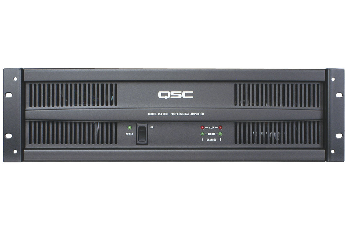 QSC ISA300Ti Power Amplifier Rentals Chicago and Nationwide — TC Furlong
