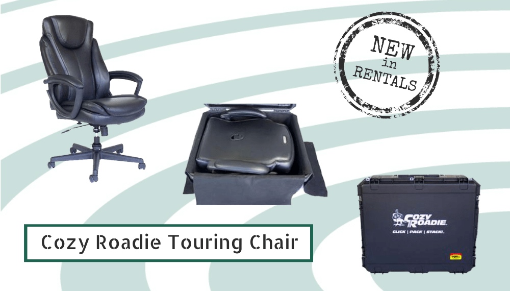 New in Rentals Cozy Roadie Touring Chair — TC Furlong