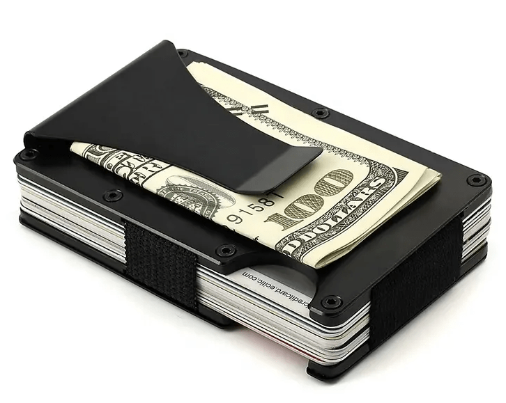 RFID Minimalist Metal Wallet 13 Colors TCG Laser Blanks