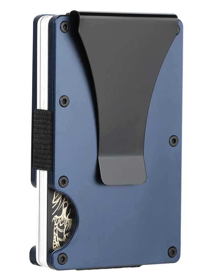 RFID Minimalist Metal Wallet 13 Colors TCG Laser Blanks