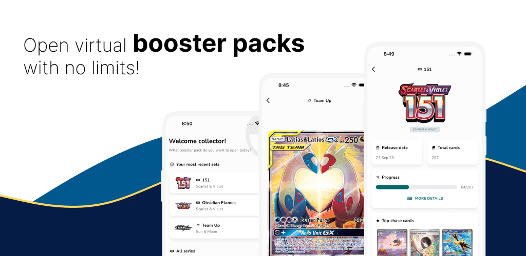TCG Simulator The virtual Pokémon booster packs opening experience
