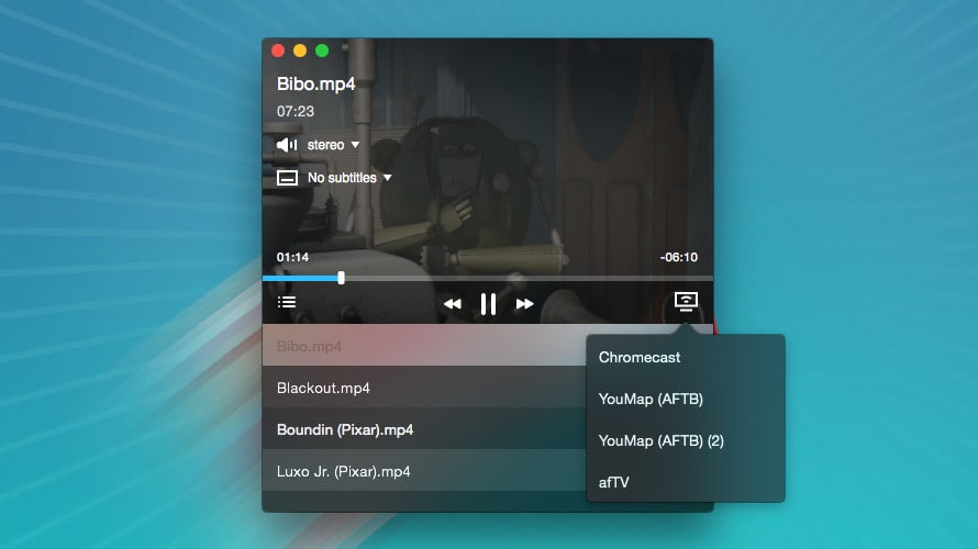 Beamer 3 Videos vom Mac auf Apple TV und Chromecast streamen