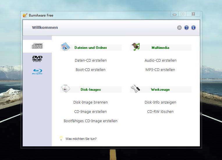 BurnAware Free Alternative zu CDBurnerXP