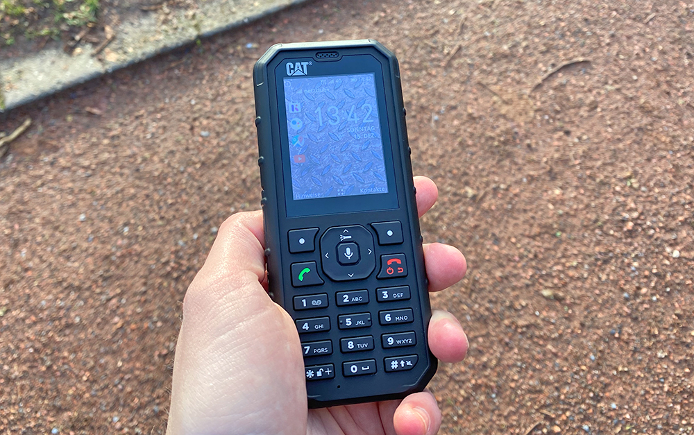 CAT B35 im Test Robustes Feature Phone mit WhatsApp das
