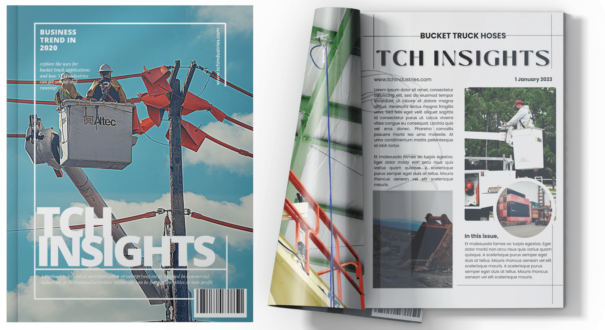 Hoses Used on Bucket Trucks TCH Industries TCH Industries