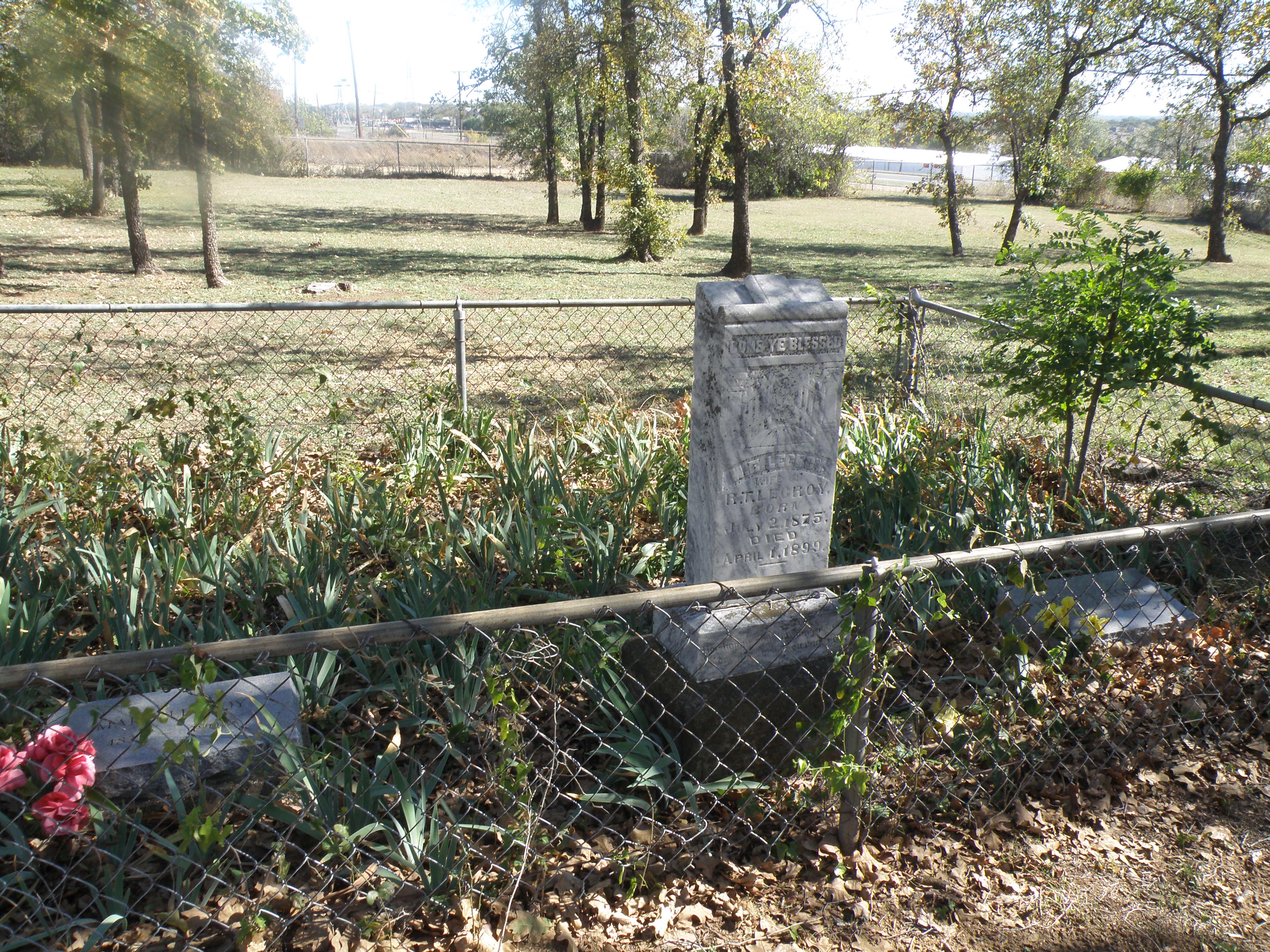 Old Parker Cemetery The Tarrant County Historical Journal