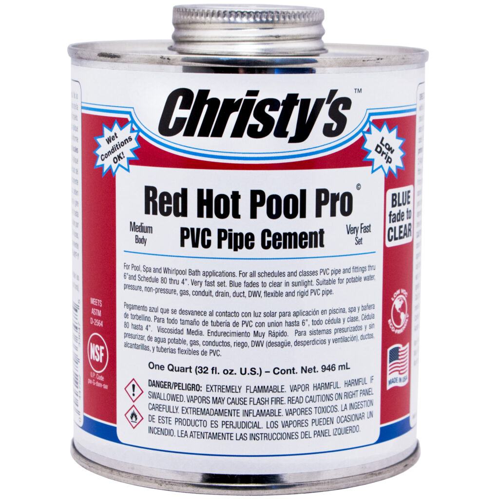 Red Hot Blue Glue Low VOC Christy's