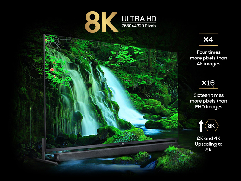 75 Inch X915 8K QLED Android TV TCL Electronics