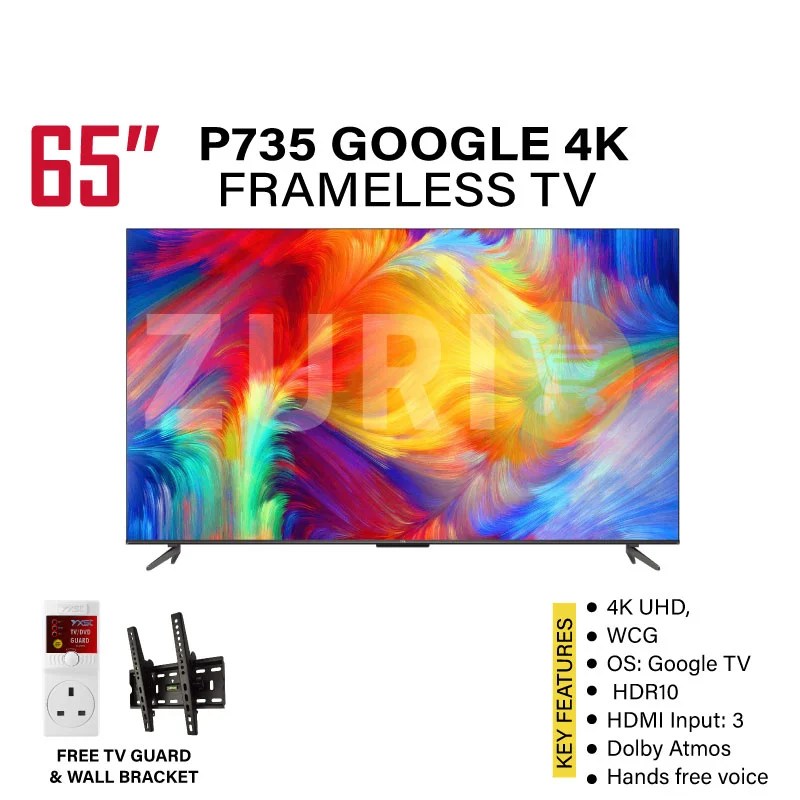 TCL P735 65 inch 4K HDR Google TV tclkenya
