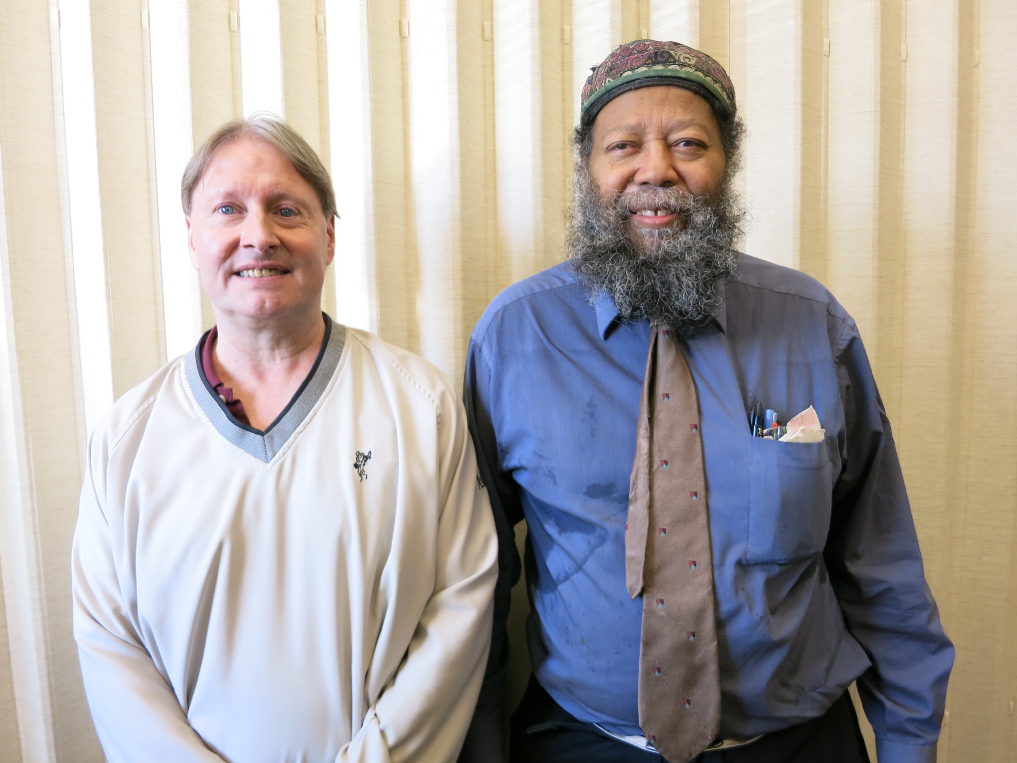 Bernard Parham and Greg Hunt Tippecanoe County Public Library